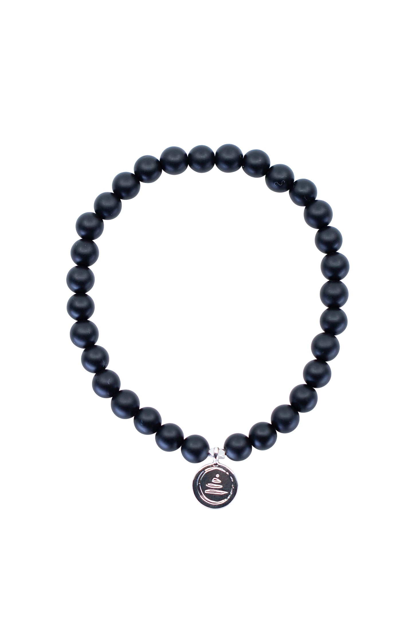 Scars Black Onyx Silver Bracelet