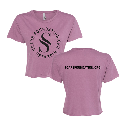 Scars Circle Logo Crop Tee