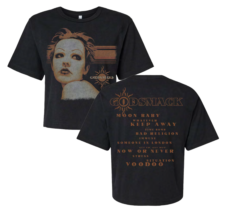 Album Tracklisting Women's Crop Tee (PRE-ORDER)