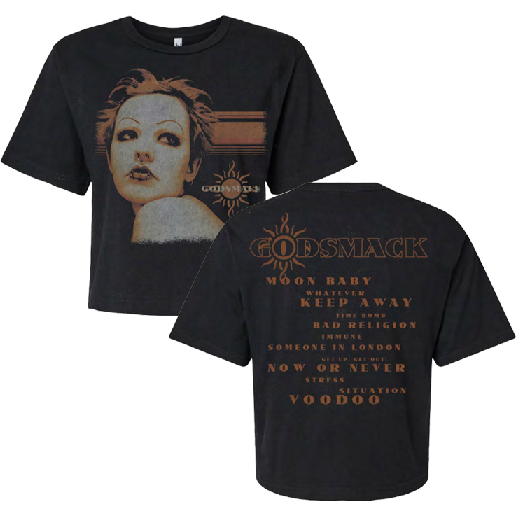 Album Tracklisting Women's Crop Tee