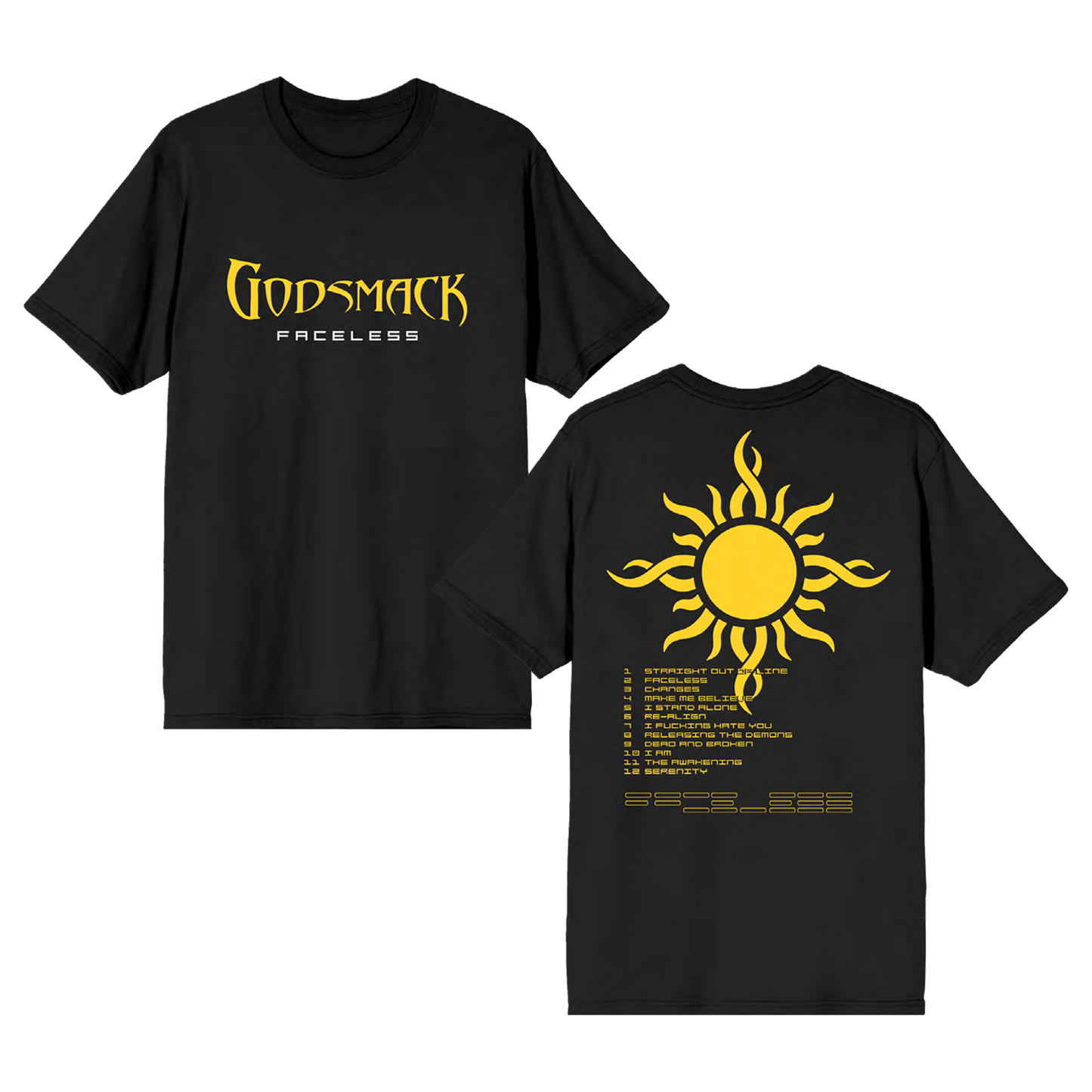 Godsmack Faceless Tee