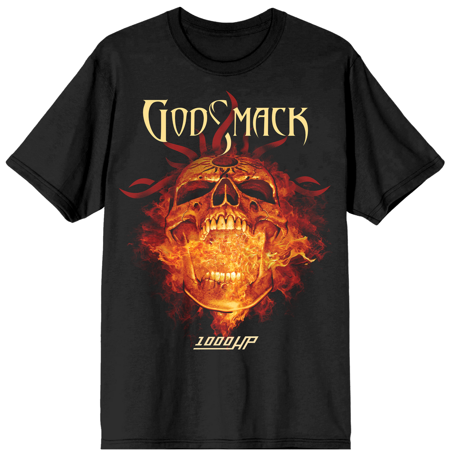 1000HP Skull Flames Tee (PRE-ORDER)