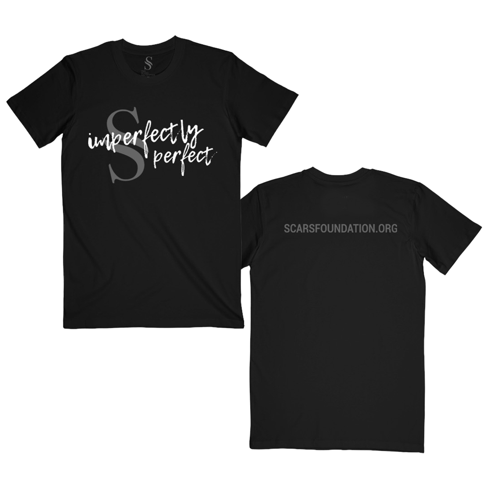 “Imperfectly Perfect” Unisex Tee (Black)