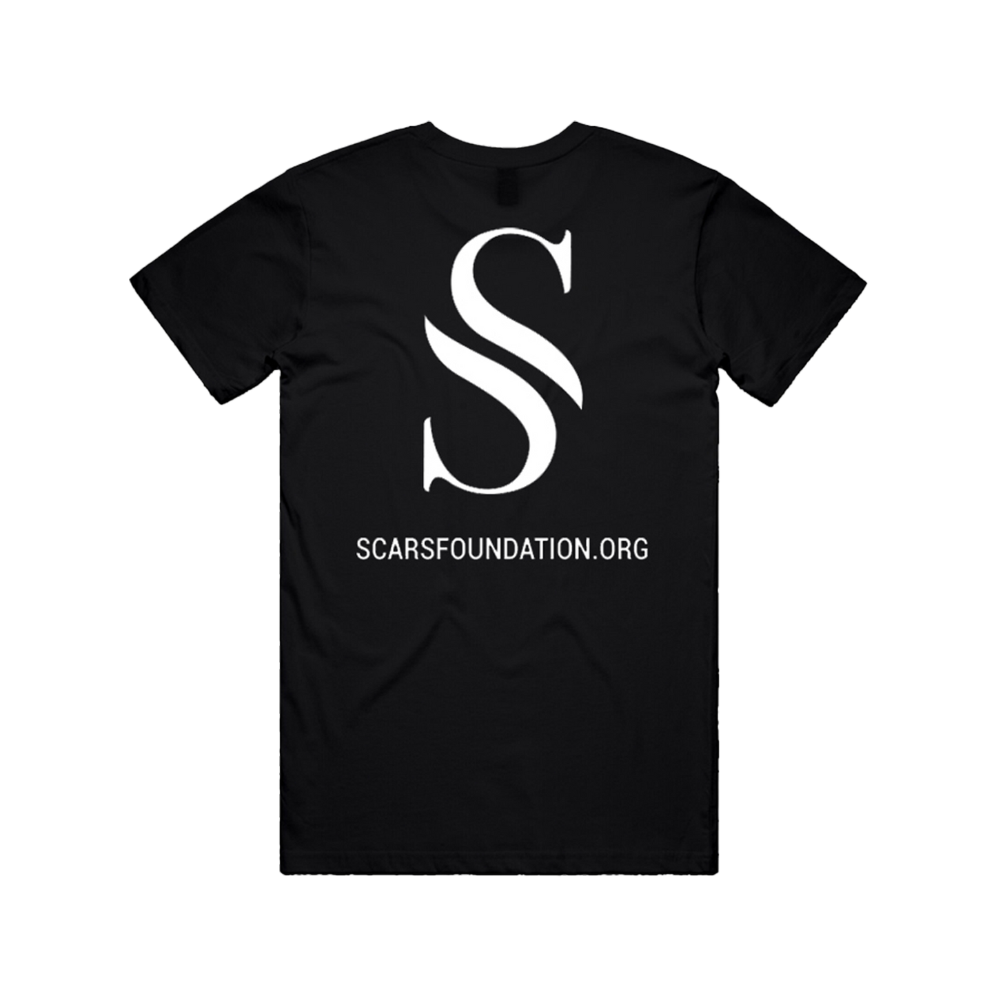 The Scars Foundation Logo Unisex Tee (Black)