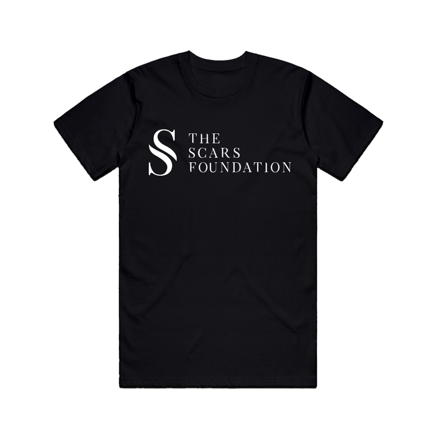 The Scars Foundation Logo Unisex Tee (Black)
