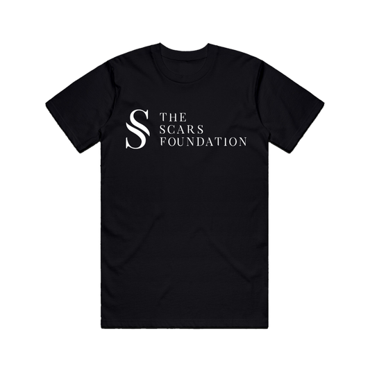 The Scars Foundation Logo Unisex Tee (Black)