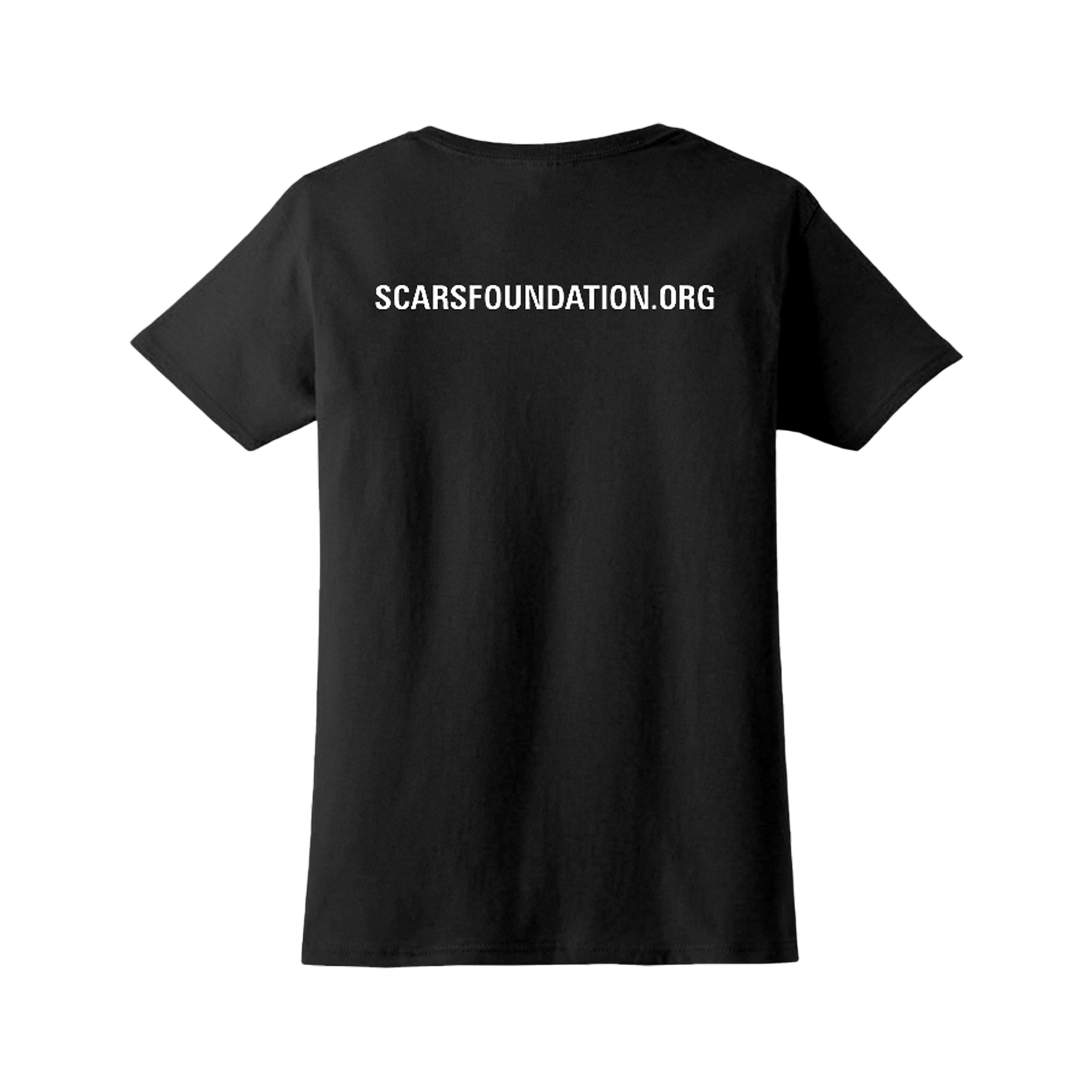 Scars Circle Logo Ladies Cut Tee (Black)