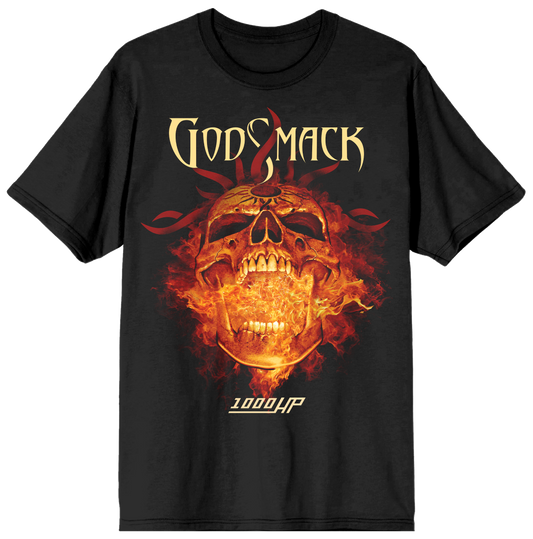 1000HP Skull Flames Tee (PRE-ORDER)