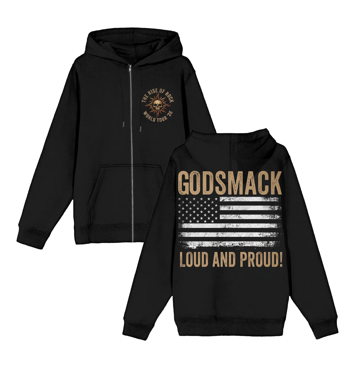 Loud and Proud Zip Hoodie