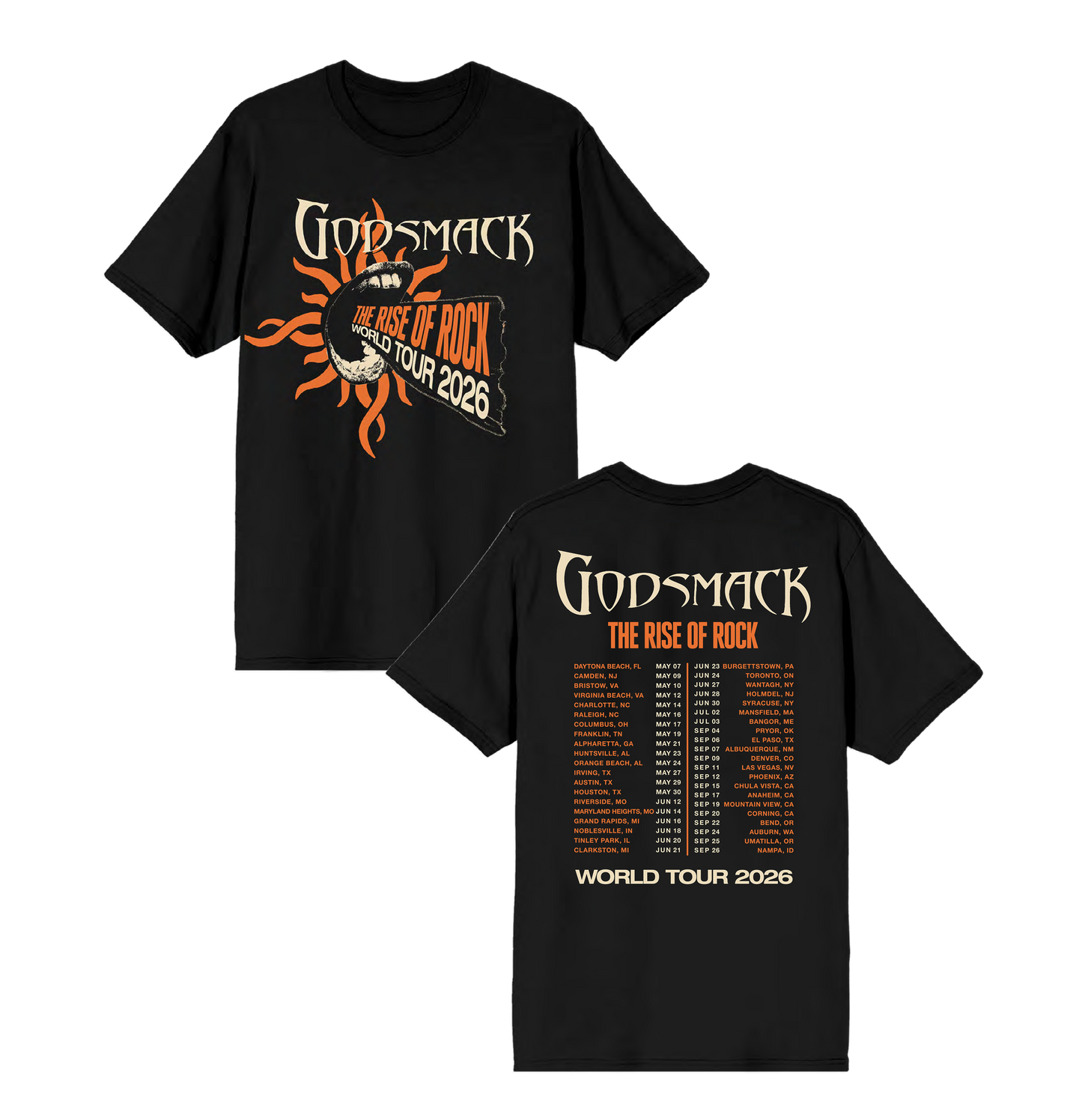 The Rise Of Rock Admat ITIN Tee