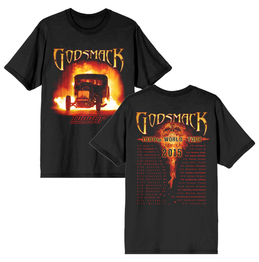 1000HP Album Retro Dateback Tee (PRE-ORDER)