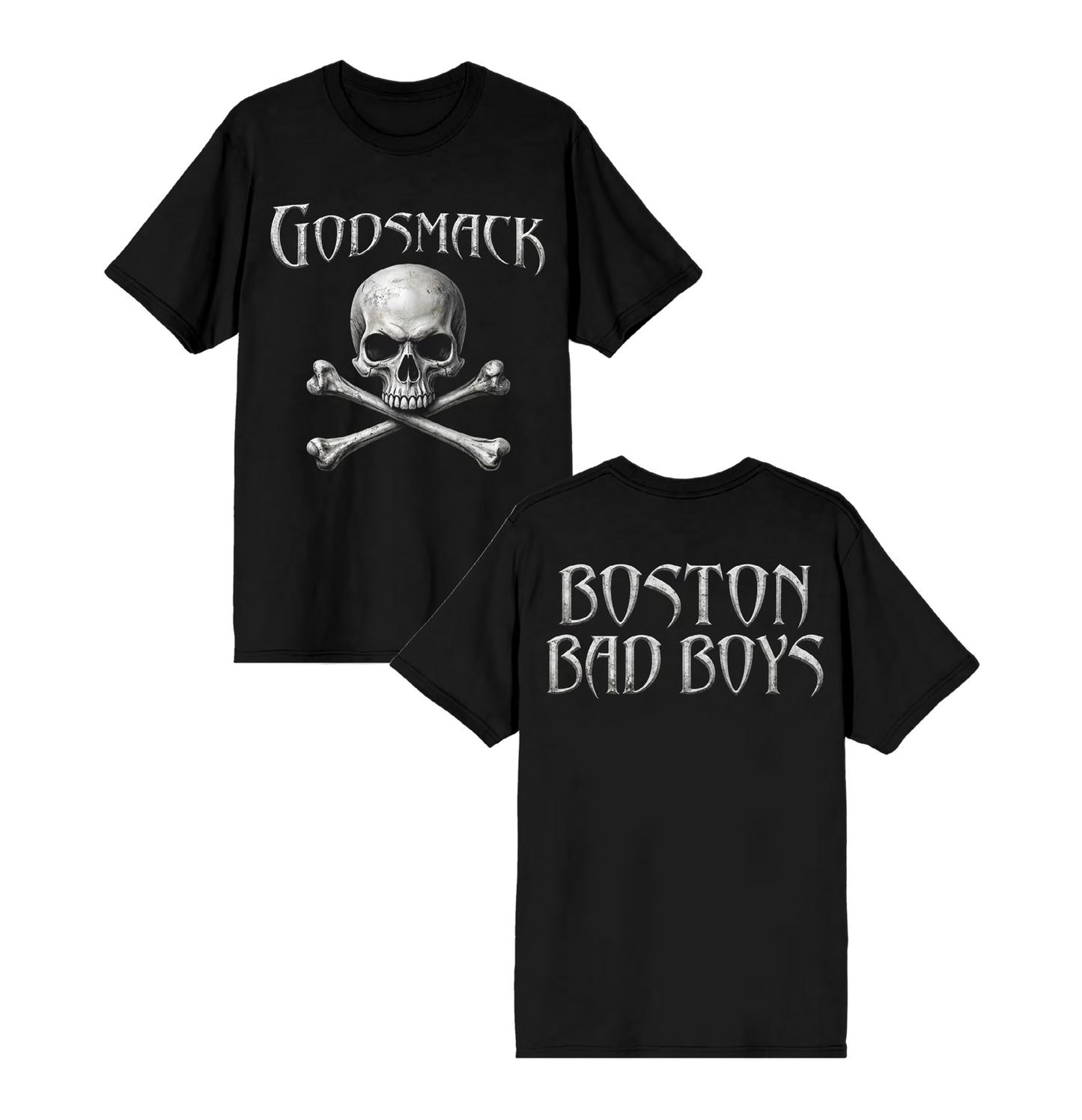 Boston Bad Boys Skull Tee