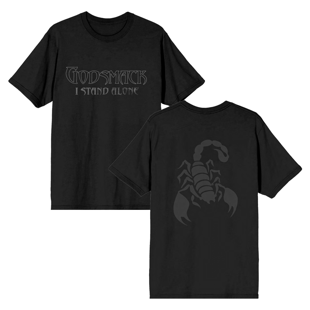 I Stand Alone Logo Scorpion Tee