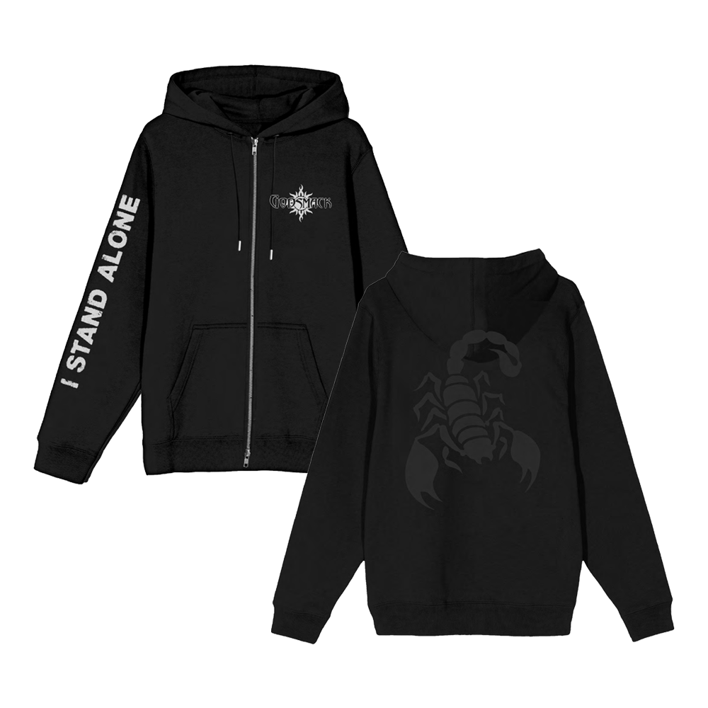 I Stand Alone Scorpion Zip Hoodie