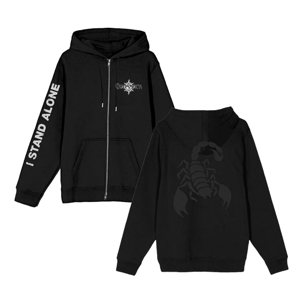 I Stand Alone Scorpion Zip Hoodie – Godsmack Official Store I Stand Alone Scorpion Zip Hoodie – Godsmack Official Store