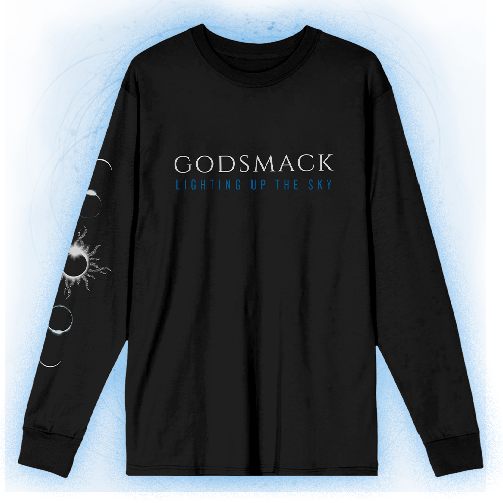 Lighting Up The Sky Black Longsleeve Tee