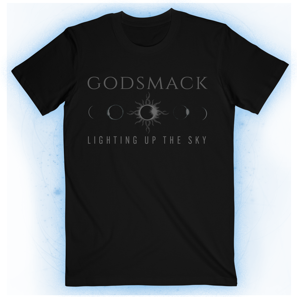 Black Lunar Phases Tee
