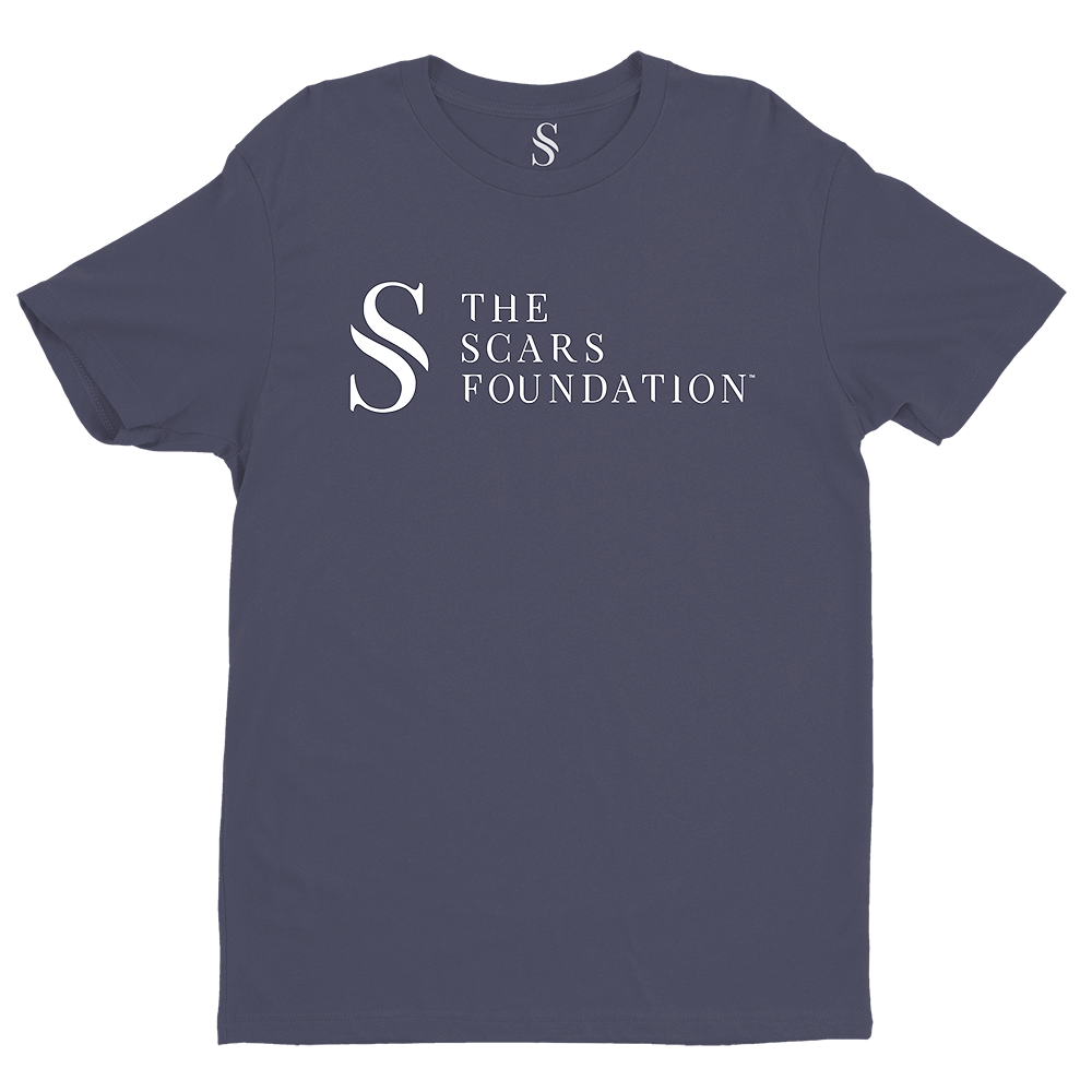 Blue Show Your Scars Tee